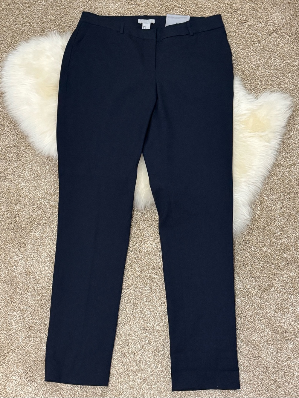 NWT Women’s Navy Dress Pants Classic Tailored Fit Size 2-4